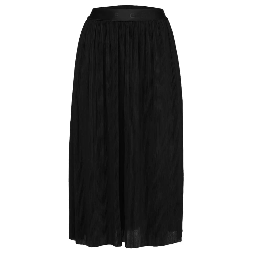 Black Polyester Skirt