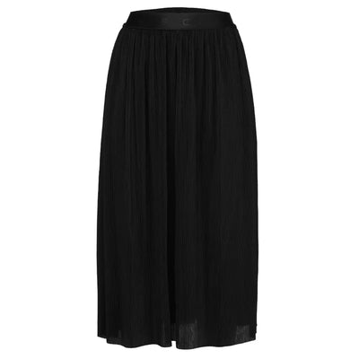 Black Polyester Skirt