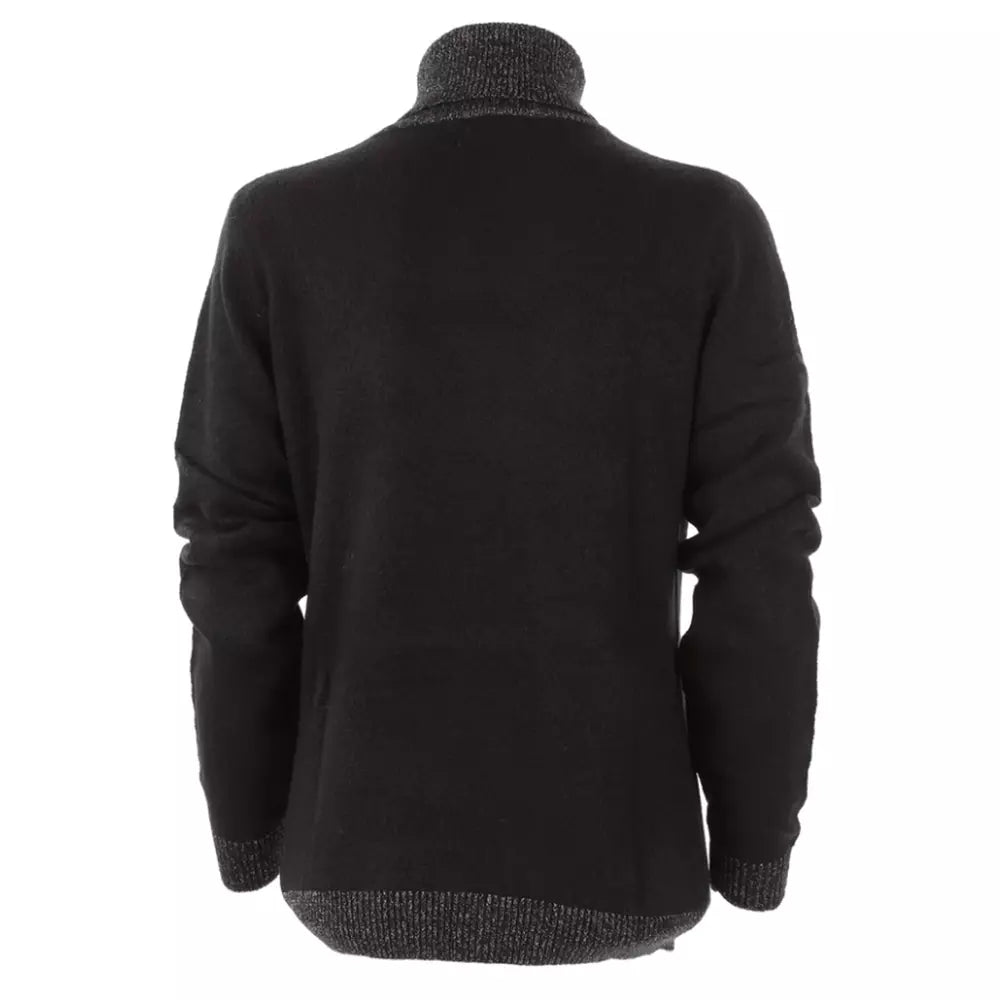 Black Viscose Sweater