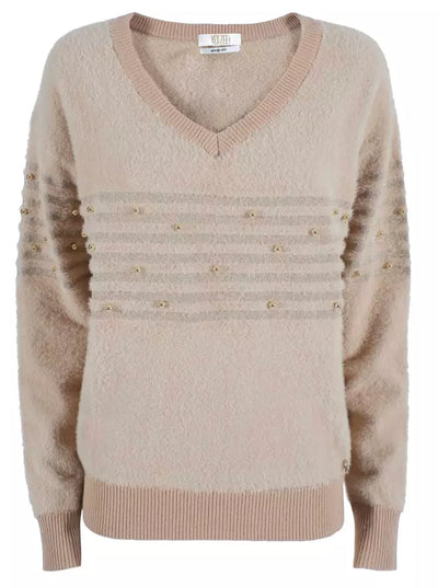 Beige Polyamide Sweater