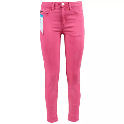 Fuchsia Cotton Jeans & Pant