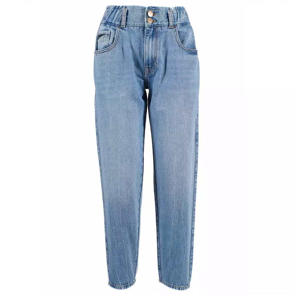 Blue Cotton Jeans & Pant