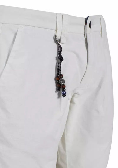 White Cotton Jeans & Pant