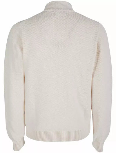 White Cotton Sweater