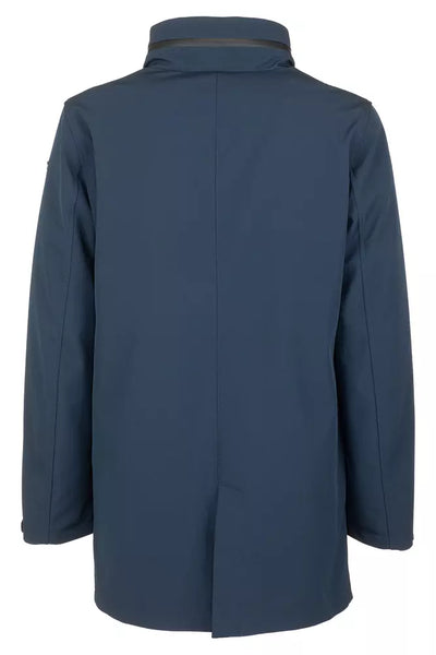 Blue Polyester Jacket