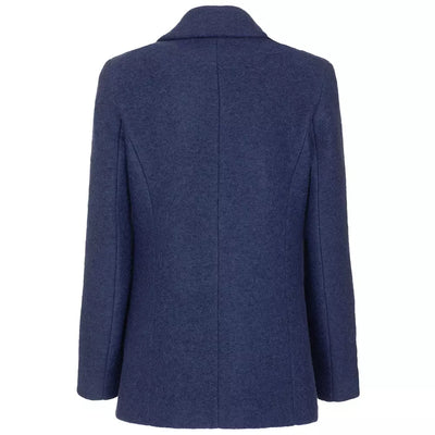 Blue Wool Jackets & Coat