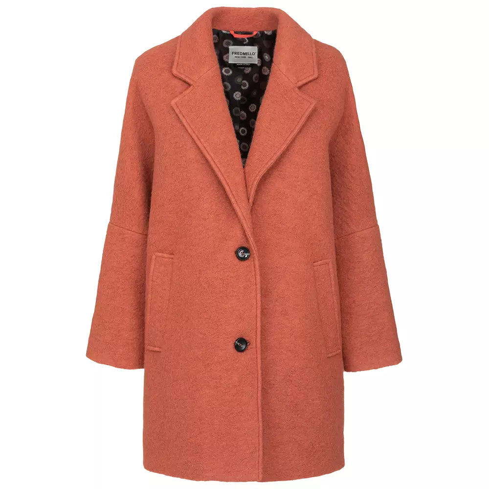 Pink Wool Jackets & Coat