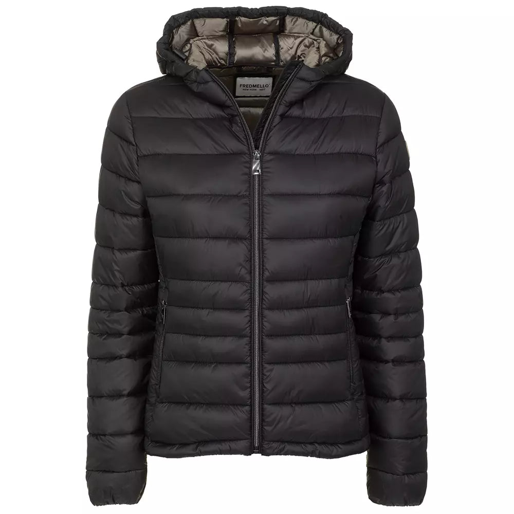 Black Polyamide Jackets & Coat