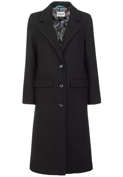 Black Wool Jackets & Coat