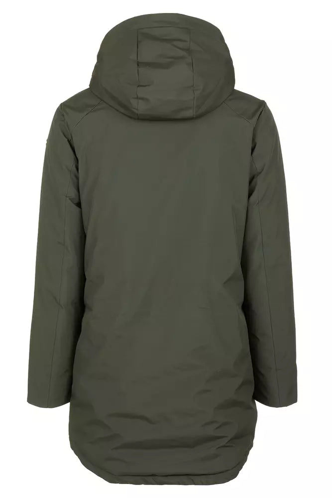 Green Polyester Jacket