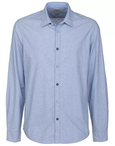 Blue Cotton Shirt