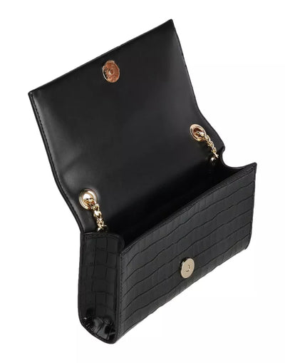 Black Leather Di Calfskin Crossbody Bag