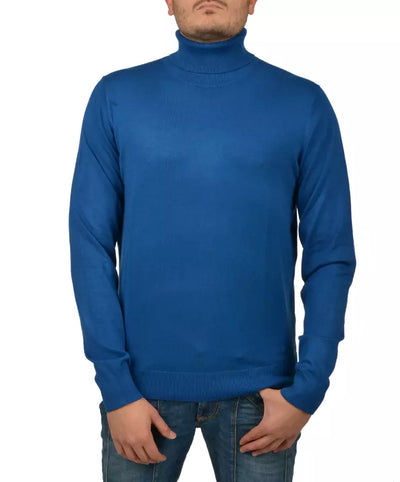 Blue Viscose Sweater