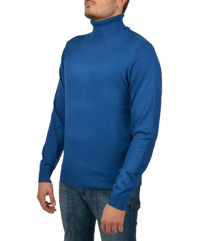 Blue Viscose Sweater