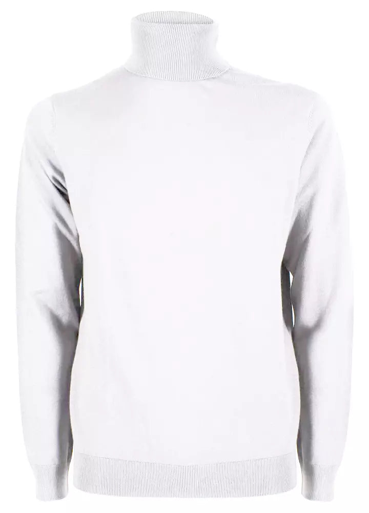 White Viscose Sweater