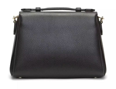 Black Leather Crossbody Bag