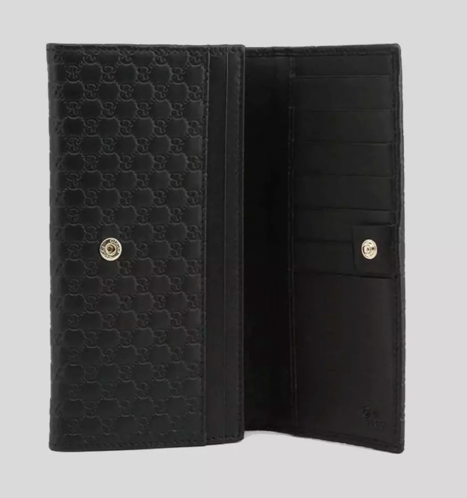 Black Leather Wallet