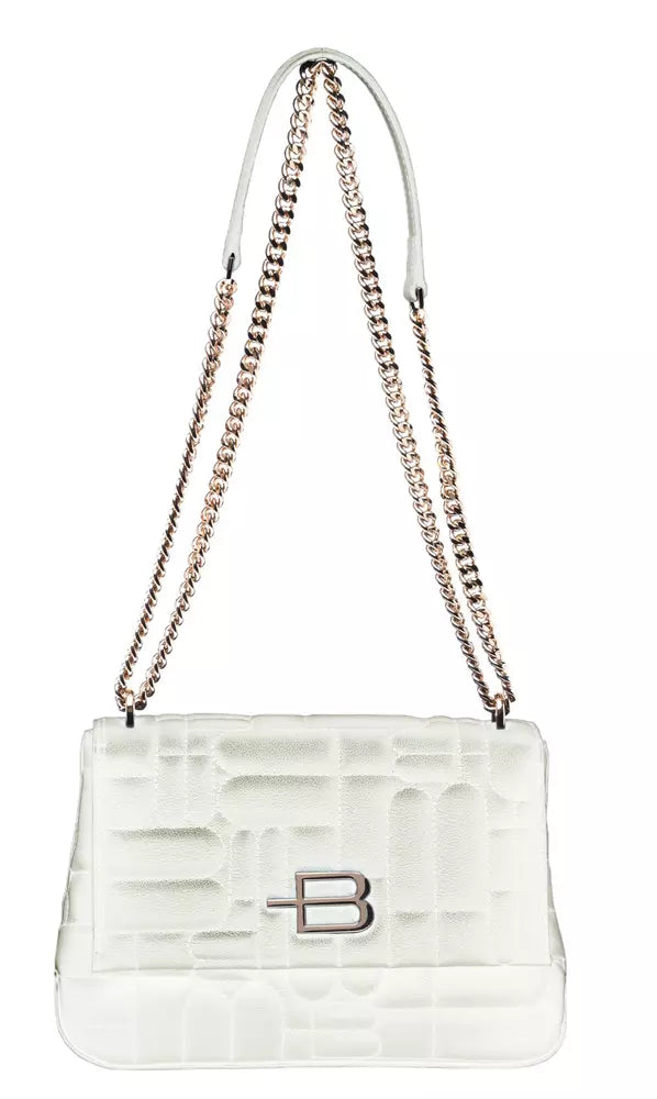 White Leather Di Calfskin Crossbody Bag