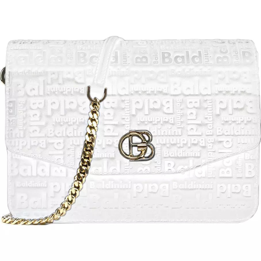 White Leather Crossbody Bag