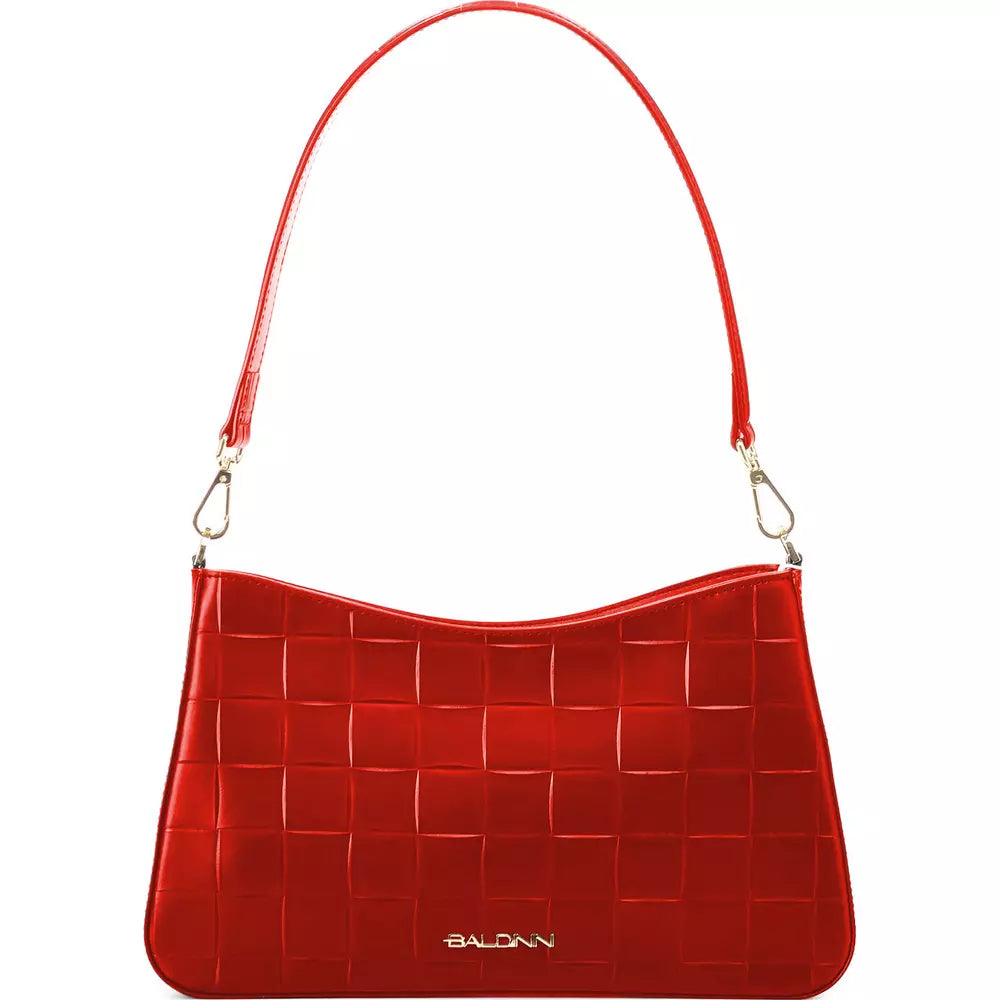 Red Leather Handbag