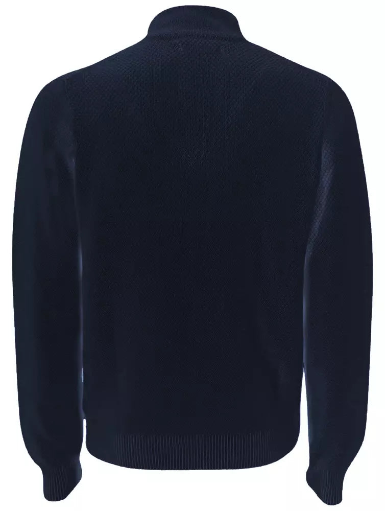 Blue Cotton Sweater