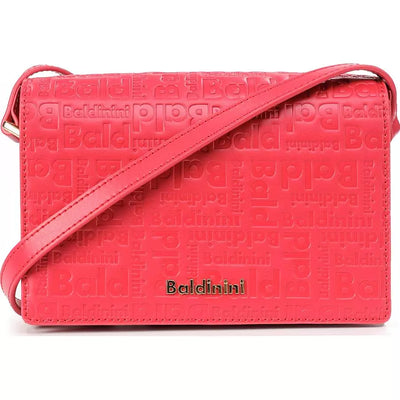 Red Leather Di Calfskin Crossbody Bag