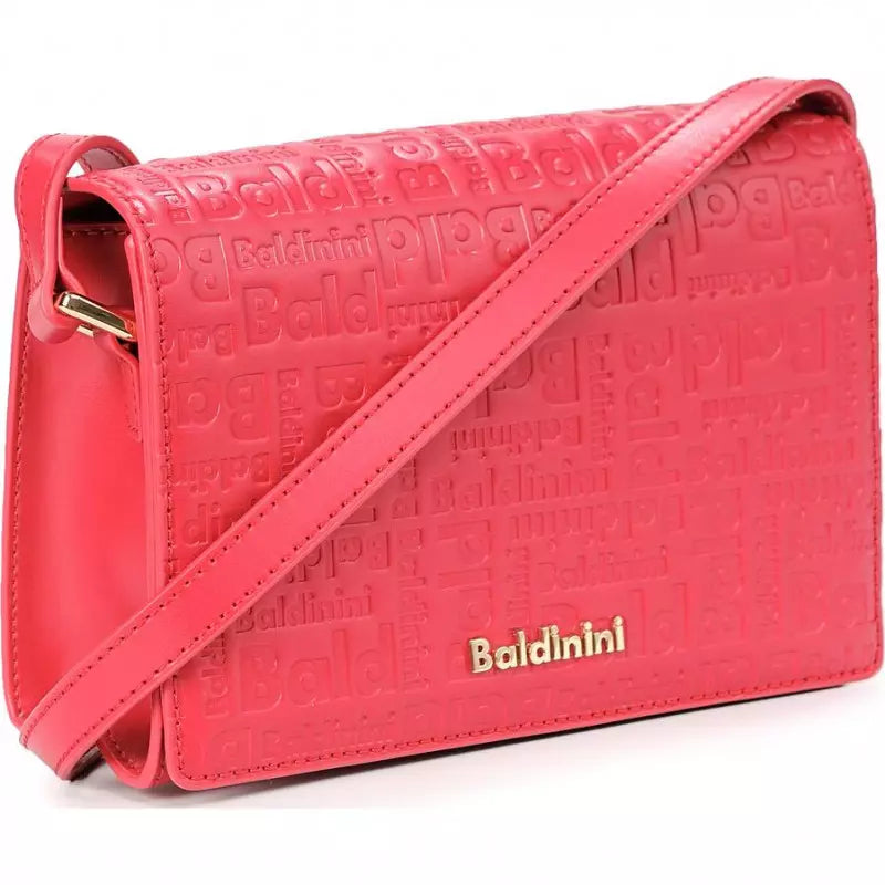 Red Leather Di Calfskin Crossbody Bag