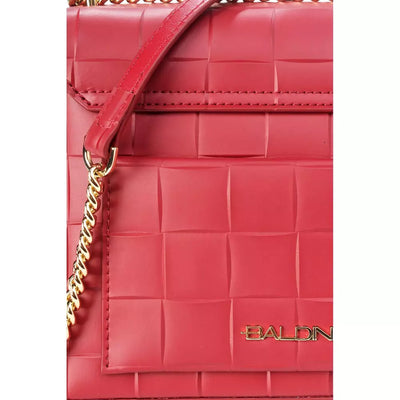 Red Leather Di Calfskin Crossbody Bag