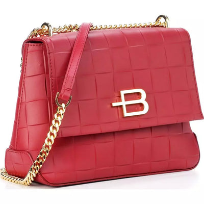 Red Leather Di Calfskin Crossbody Bag