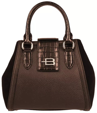 Brown Leather Di Calfskin Handbag