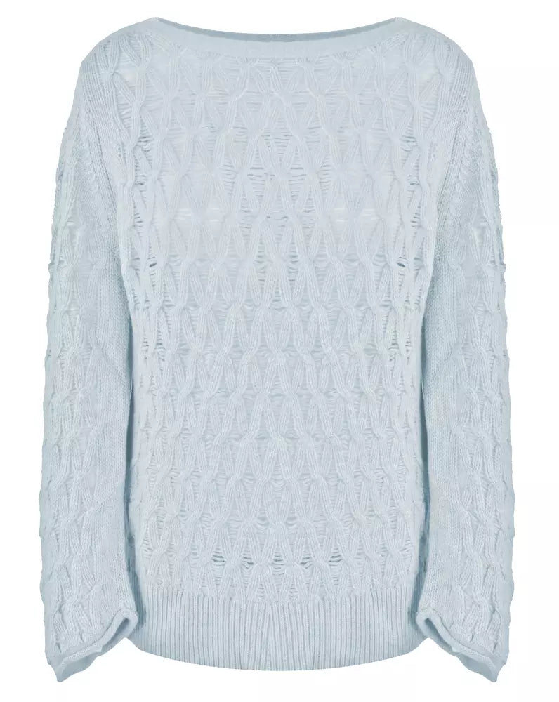 Light Blue Wool Sweater