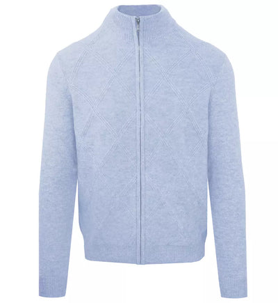 Light Blue Wool Sweater