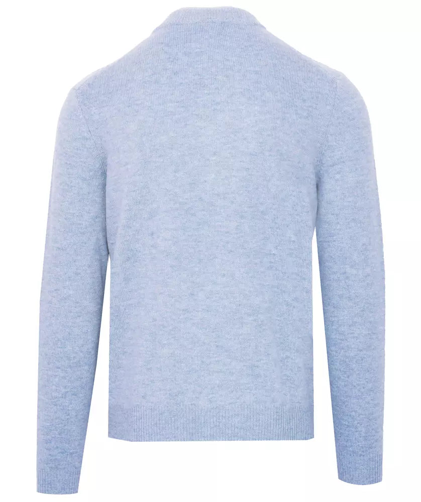 Light Blue Wool Sweater