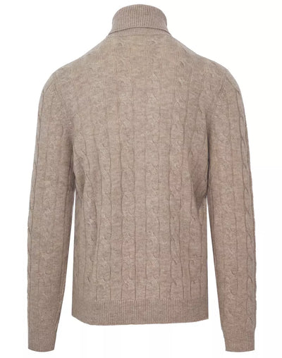 Beige Wool Sweater