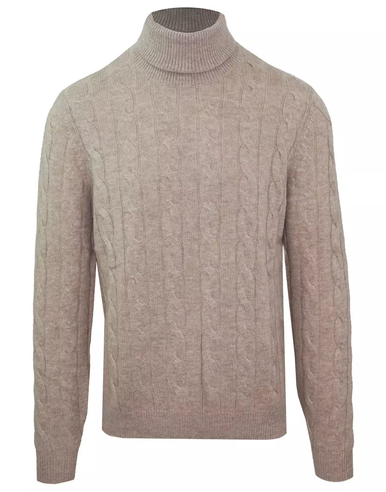 Beige Wool Sweater