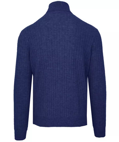 Blue Wool Sweater