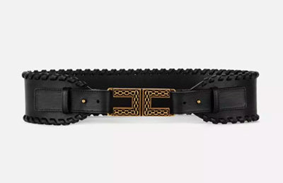 Black Leather Belt