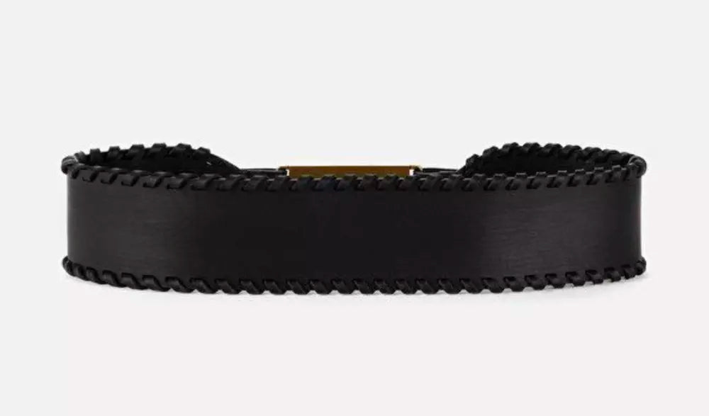 Black Leather Belt