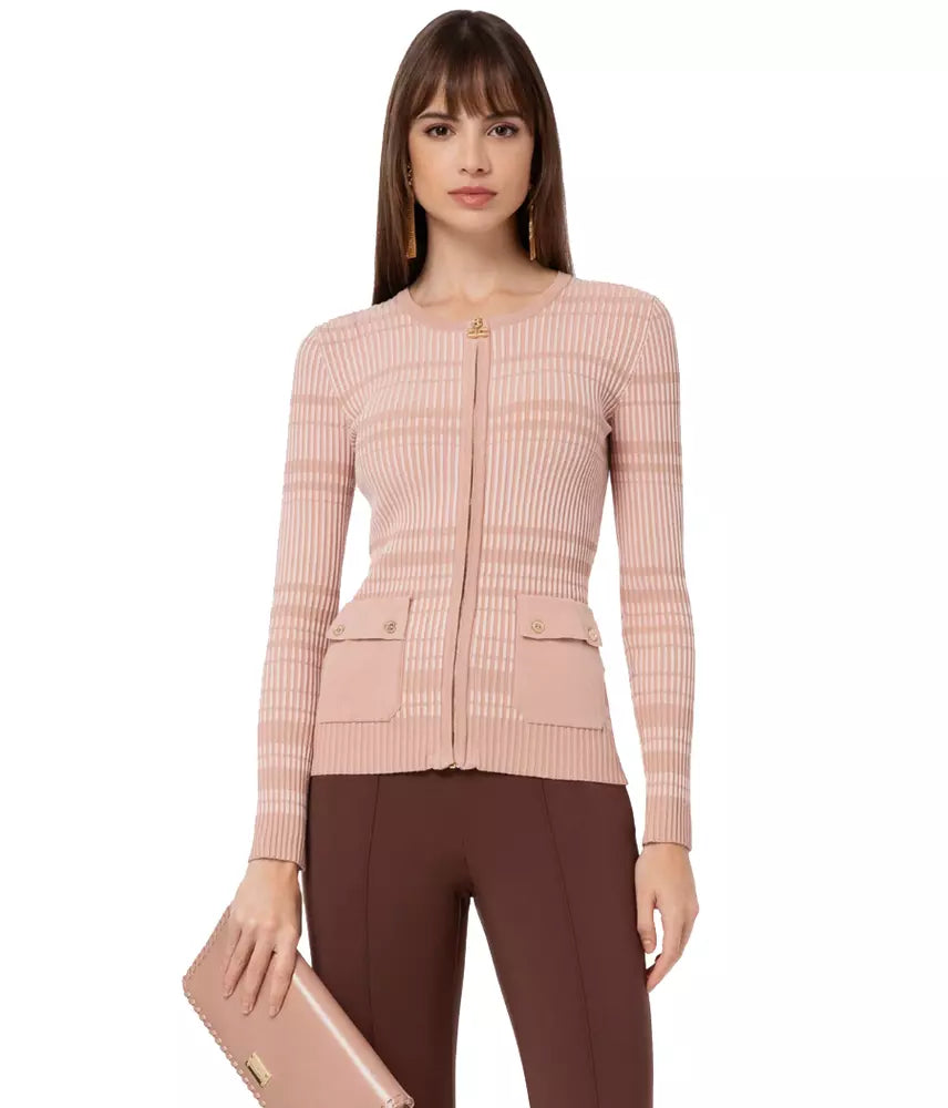 Pink Viscose Sweater