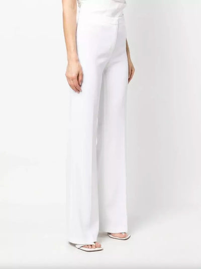 White Polyester Jeans & Pant