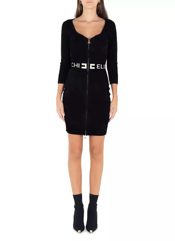 Black Wool Dress