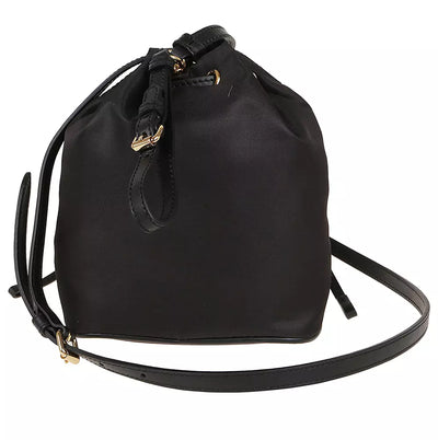 Black Polyester Handbag