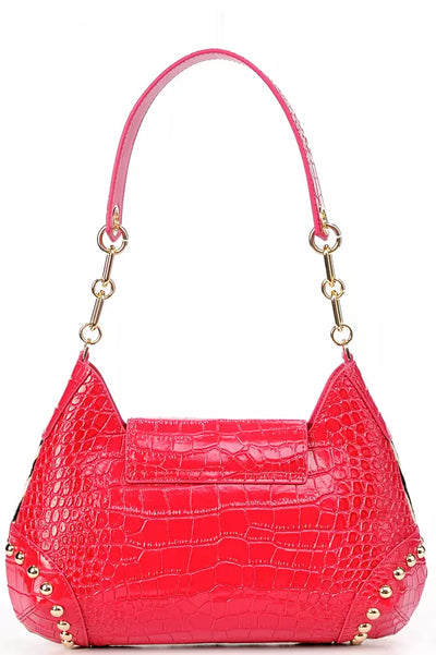 Red Leather Di Calfskin Crossbody Bag