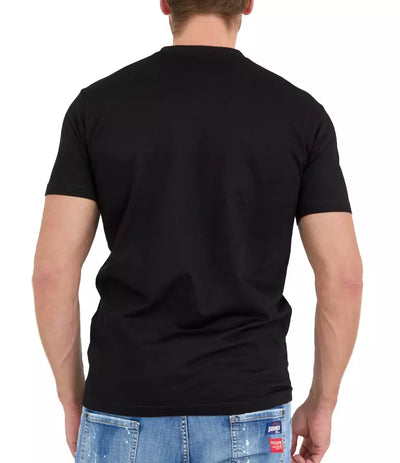 Black Cotton T-Shirt