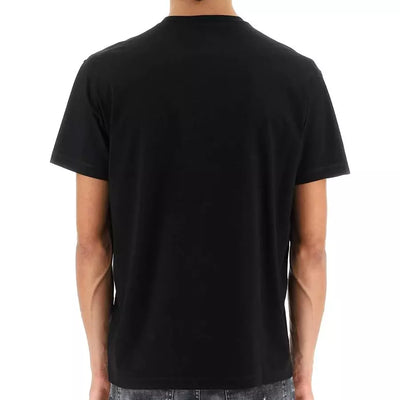 Black Cotton T-Shirt