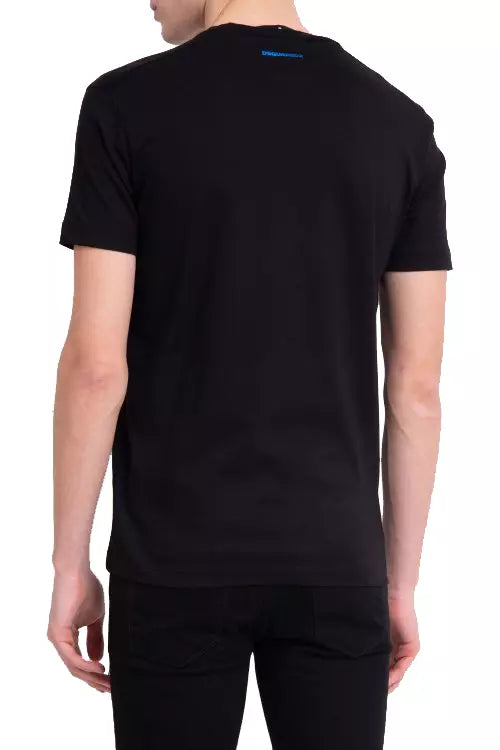 Black Cotton T-Shirt