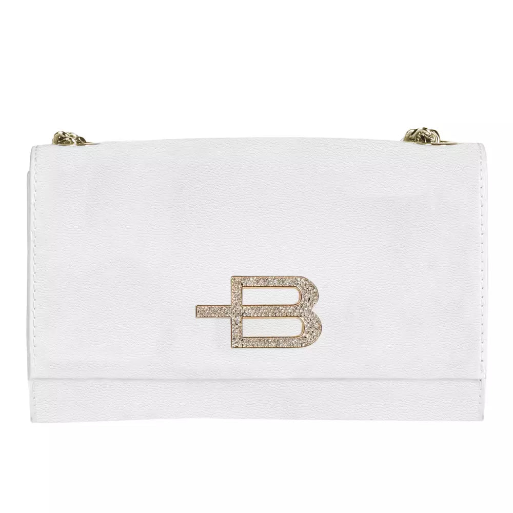 White Leather Di Calfskin Crossbody Bag