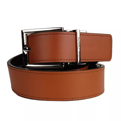 Brown Leather Di Calfskin Belt