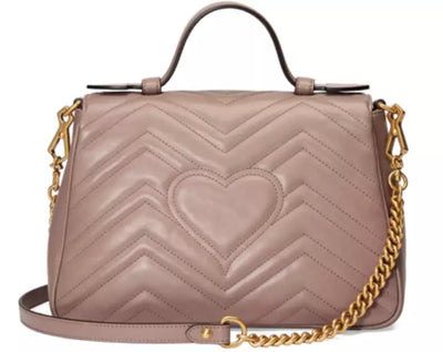 Beige Leather Crossbody Bag