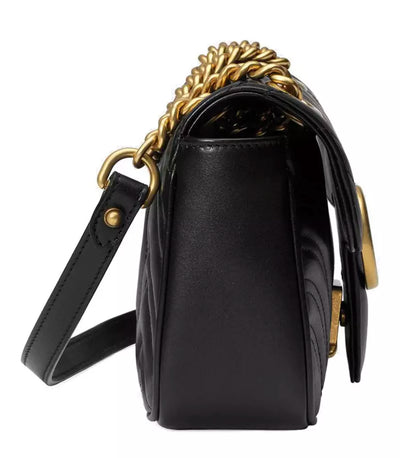 Black Leather Crossbody Bag